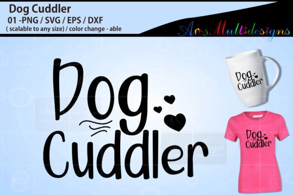 Dog Cuddler SVG