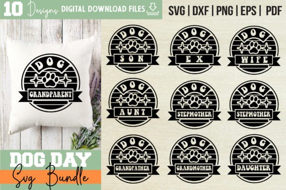 Dog Day Svg Bunde Vol-1