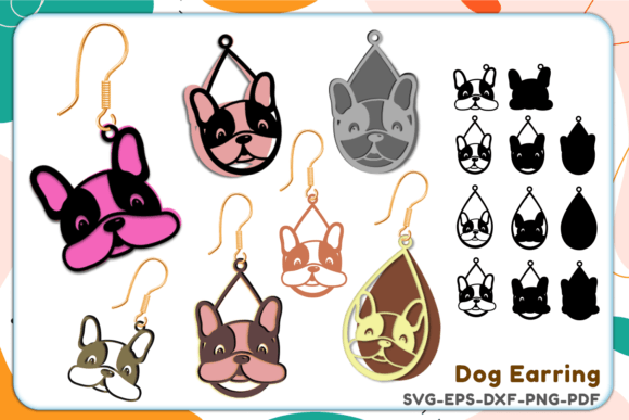 Dog Earring Svg