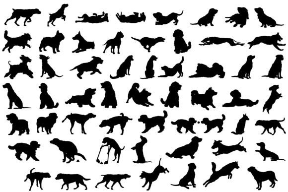 Dog Silhouette SVG