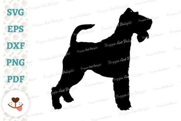 Fox Terrier Dog Silhouette Svg Png Dxf