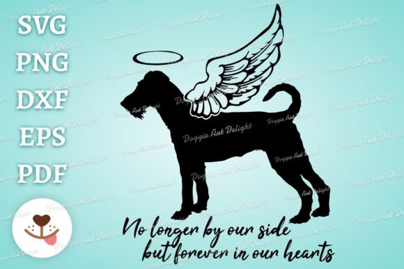 Irish Terrier Dog Memorial Svg Png Dxf