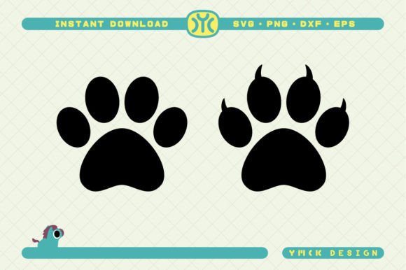 Paw Print SVG Dog Paw Svg
