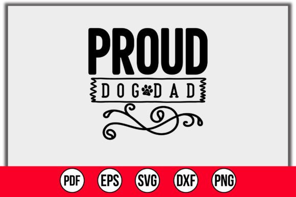 Proud Dog Dad SVG